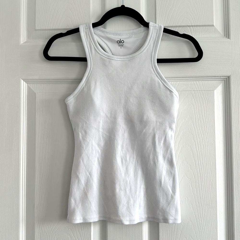 White alo tank top
